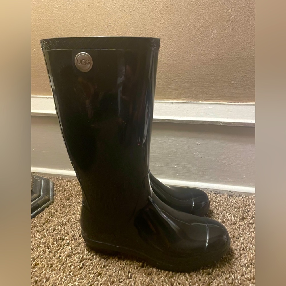 Black Ugg Rain boots